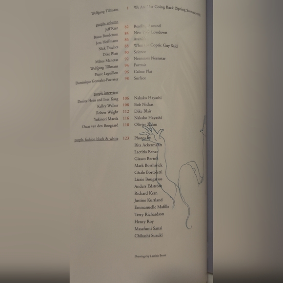 Rare Purple Mag #15 2003 Spring/Summer - Picture 6 of 16